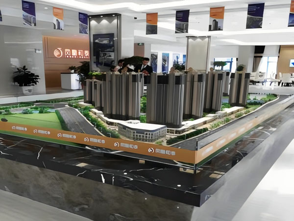 文昌建筑模型，地产商业沙盘模型